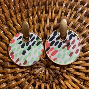 💥 $5 if bundled - Colorful Earrings with gold tone